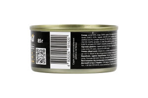 Корм консервований для дорослих собак Качка з куркою AnimAll з/б 85г