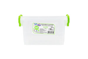 Контейнер харчовий 0.8л 162х112х93мм №02 Lux Ал-Пластик 1шт