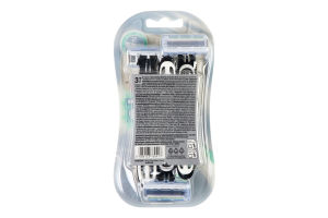 Бритва с 5-ю лезвиями без сменных картриджей Flex 5 Sensitive BiC 3шт