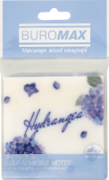 Блок д/нотаток Arabeski Dream прозорий пластиковий з клейким шаром 75*75мм 50аркушів Buromax