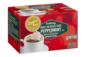 Ahold Holiday Single Serve Cups Hot Cocoa Peppermint - 12 CT