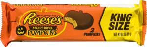 REESE'S Halloween King Size Peanut Butter Pumpkins