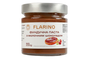 Паста фундучная с молочным шоколадом Flarino с/б 200г