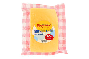 Сир 50% твердий Український Деражня м/у кг