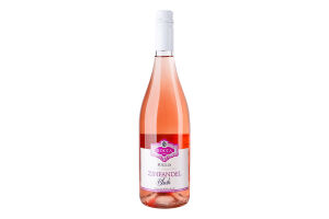 Вино 0.75л 12.5% розовое полусухое Зинфандель Blush Rocca бут
