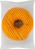 Донат швидкозаморожений з начинкою зі смаком манго-маракуї Рум'янець м/у 65г