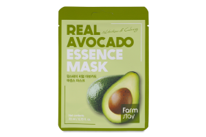 Маска д/обличчя Real Avocado живильна тканинна 23мл Farm stay