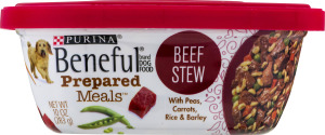 Purina Beneful Prepared Meals Dog Food Beef Stew