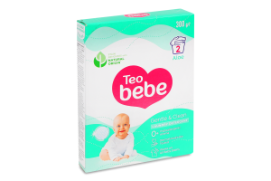 Засіб мийний порошкоподібний універсальне для дитячих речей Aloe Gentle&Clean Teo Bebe 300г