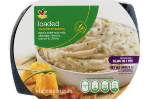Ahold Mashed Potatoes Loaded