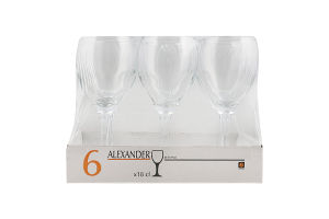 Набір келихів 180мл №94503-SC6B8 Alexander Uniglass 6шт