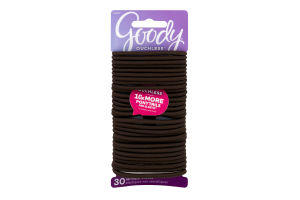 Goody Ouchless No-Metal Elastics - 30 CT