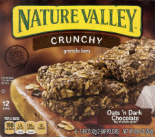 Nature Valley Crunchy Granola Bars Oats 'n Dark Chocolate - 6 CT