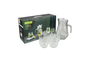 Набір Графин + склянка 4шт №KYYW031 Greenwich Products Co. Limited 1шт