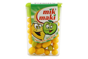 Драже фруктове Mik Maki 16г