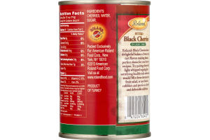 Roland Pitted Black Cherries in Light Syrup