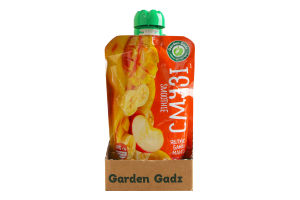 Пюре фруктовое гомогенизированное стерилизованное Смузи яблоко-банан-манго Garden Gadz д/п 190г