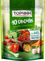 Приправа универсальная 10 овощей Торчин д/п 170г