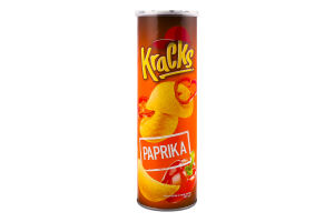 Чипсы картофельные Paprika Kraсks тубус 160г