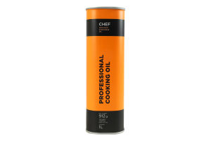 Олія соняшникова високоолеїнова рафінована дезодорована виморожена Chef Effo з/б 1л