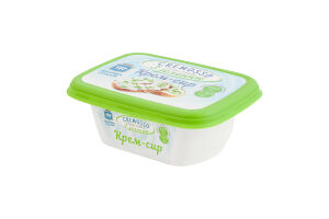 Крем-сыр 60% С зеленью Cremosso Молочна Гільдія п/у 150г