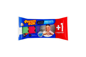 Губки кухонні хвилясті Максима Фрекен Бок 6шт