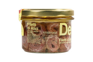 Анчоуси Delicius філе скручених в оливк олії