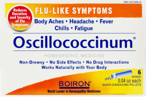 Boiron Oscillococcinum Flu-Like Symtoms Quick-Dissolving Pellets - 6 CT