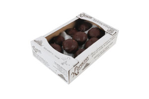 Зефир белый глазированный шоколадом Корисна Кондитерська к/у 600г