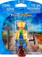 Конструктор для детей от 4лет №70560 Строитель Playmo-Friends Playmobil 1шт
