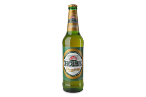 Пиво 0.5л 5.2% світле фільтроване пастеризоване Premium Holba пл