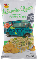 Ahold Food Truck Inspired Rippled Potato Chips Jalapeno Queso