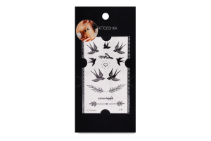 Тату Tattooshka Ластівки Love тимчасові