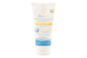 Крем для обличчя сонцезахисний водостійкий SPF60 Biosun 50мл