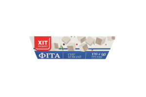 Сыр 50% мягкий Фита Хіт продукт к/у 170г
