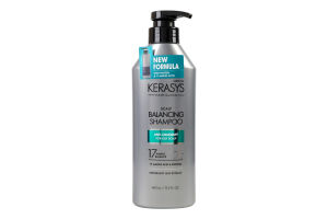 Шампунь для волосся Scalp balancing Hair clinic Oily KeraSys 400мл