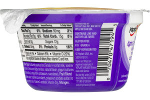 Yoplait Greek 100 Whips Fat Free Yogurt Mousse Peaches 'n Cream