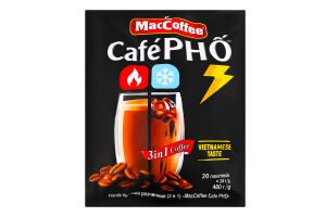Напиток кофейный растворимый 3в1 Cafe PHO МасCoffee м/у 24г