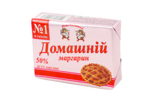 Маргарин Домашній 50% 200г Щедра Полтавщина