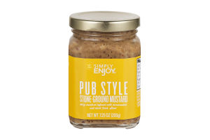 Simply Enjoy Pub Style Stone-Ground Mustard