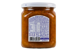 Салат з томатів зелених пастеризований Ніжин с/б 450г