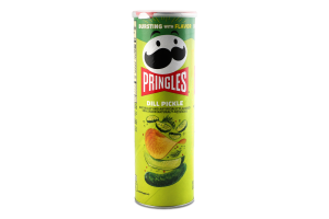Чипси Pringles зі смаком маринованих огірків