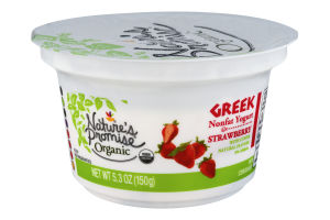 Nature's Promise Greek Nonfat Yogurt Strawberry