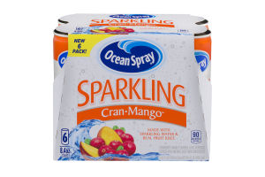 Ocean Spray Sparkling Cran-Mango - 6 CT