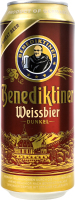 Пиво Benediktiner Weissbier Dunkel темне з/б