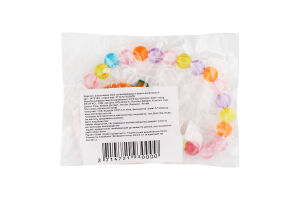 Браслет д/хелловіну LED на батарейках 9*8см в асортименті