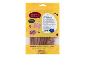 Ласощі д/собак Смужки м"ясні з яловичини 100г AMA Трітс