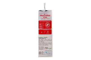 Кофе натуральный жареный молотый Espresso Forte Pure MacCoffee в/у 250г