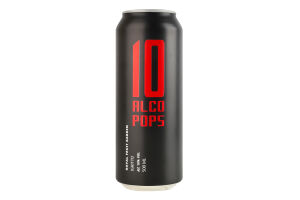 Напиток сброженный 0.5л 10% газированный Igritto 10 Alco Pops ж/б