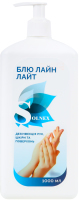 Средство дез рук Solnex Блю Лайн Лайт с дозатор